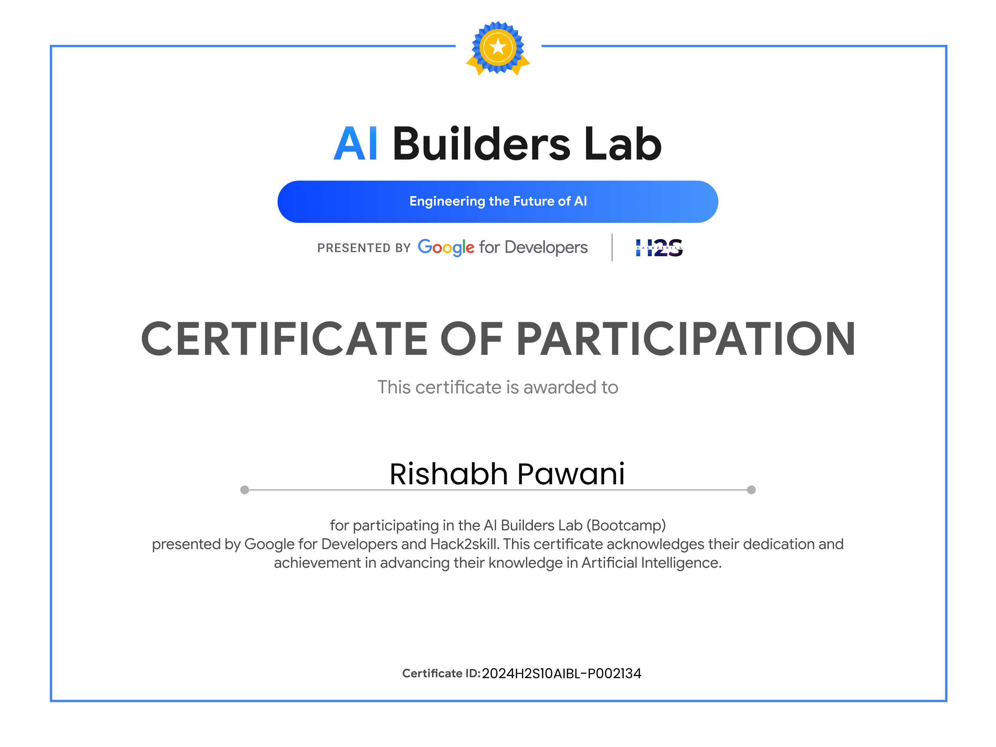 Python Programming Certificate